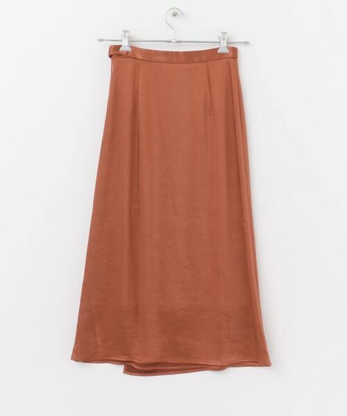 KBF / ケービーエフ スカート | KBF+　ラップサテンスカート | 詳細5