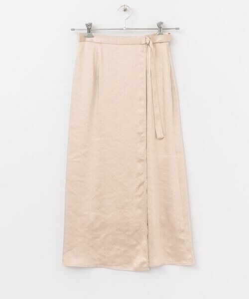 KBF / ケービーエフ スカート | KBF+　ラップサテンスカート | 詳細14