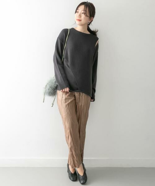 KBF / ケービーエフ その他パンツ | KBF+　レザーライクワッシャーパンツ∴ | 詳細1