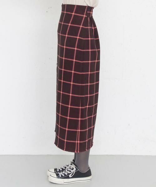 KBF / ケービーエフ スカート | KBF+　リバーシブルチェックスカート | 詳細5
