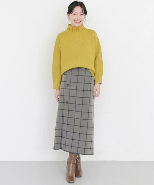 KBF / ケービーエフ スカート | KBF+　リバーシブルチェックスカート | 詳細15