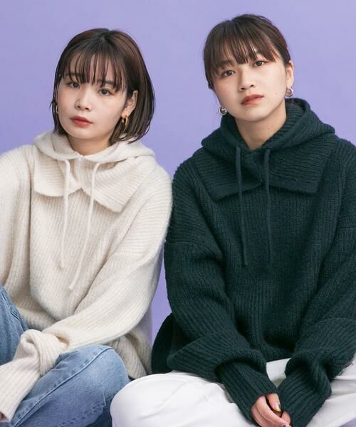 KBF / ケービーエフ ニット・セーター | バラクラバSETニット | 詳細10