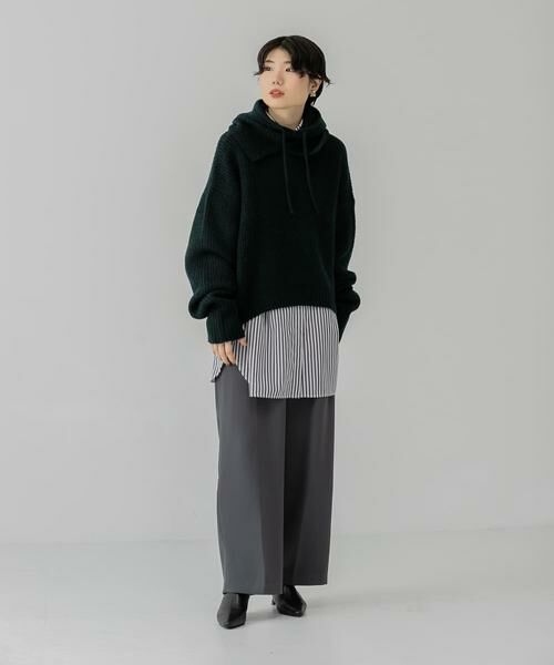 KBF / ケービーエフ ニット・セーター | バラクラバSETニット | 詳細7