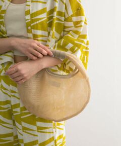 KBF / ケービーエフ ハンドバッグ | CONTROL FREAK　メッシュラウンドバッグ