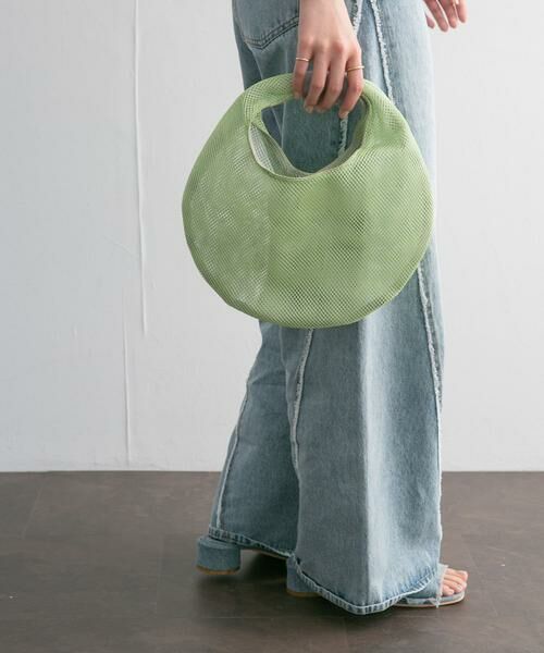 KBF / ケービーエフ ハンドバッグ | CONTROL FREAK　メッシュラウンドバッグ | 詳細3