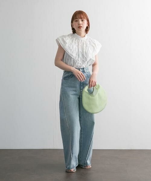 KBF / ケービーエフ ハンドバッグ | CONTROL FREAK　メッシュラウンドバッグ | 詳細4