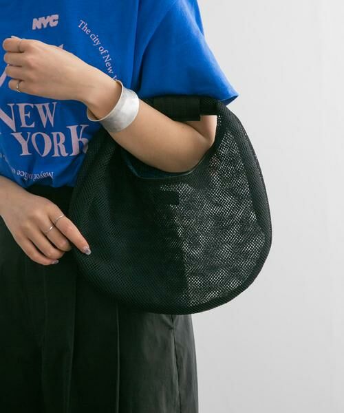 KBF / ケービーエフ ハンドバッグ | CONTROL FREAK　メッシュラウンドバッグ | 詳細10