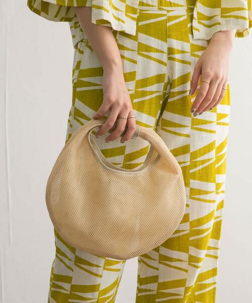 KBF / ケービーエフ ハンドバッグ | CONTROL FREAK　メッシュラウンドバッグ | 詳細14