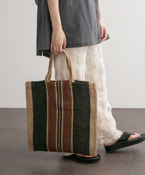 KBF / ケービーエフ トートバッグ | MAISON BENGAL　NEW JUTE PORESH BAG | 詳細7