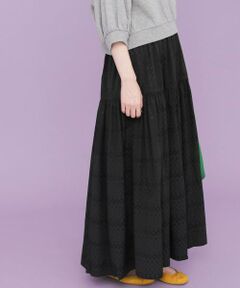 KBF / ケービーエフ スカート | ジャガードマキシスカート∴