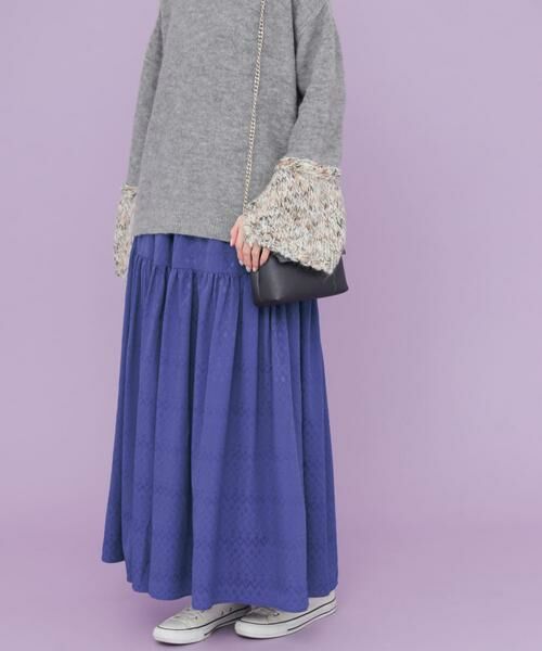 KBF / ケービーエフ スカート | ジャガードマキシスカート∴ | 詳細11