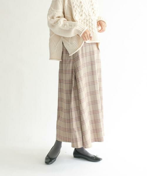KBF / ケービーエフ スカート | チェック柄フレアロングスカート | 詳細11
