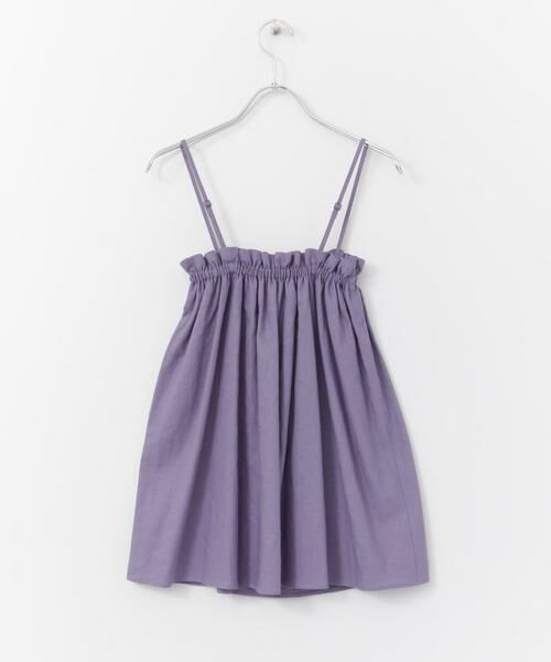 KBF / ケービーエフ キャミソール・チューブトップ | リネンギャザーキャミ∴ | 詳細8
