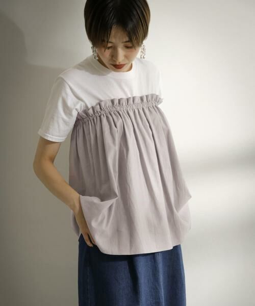 KBF / ケービーエフ キャミソール・チューブトップ | リネンギャザーキャミ∴ | 詳細15