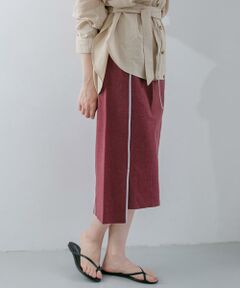 KBF / ケービーエフ スカート | カラーパイピングスカート