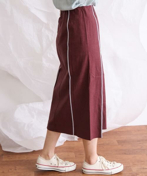 KBF / ケービーエフ スカート | カラーパイピングスカート | 詳細1