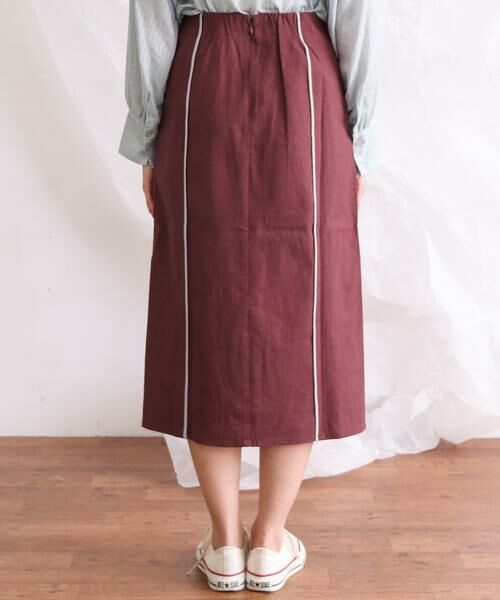 KBF / ケービーエフ スカート | カラーパイピングスカート | 詳細6