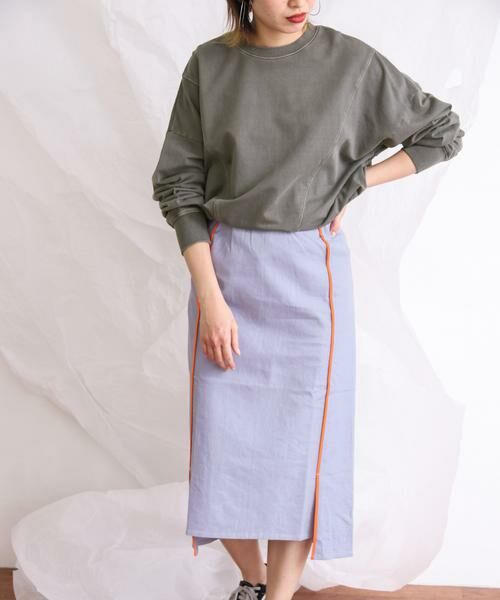 KBF / ケービーエフ スカート | カラーパイピングスカート | 詳細16