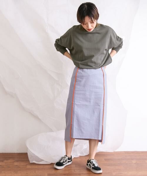 KBF / ケービーエフ スカート | カラーパイピングスカート | 詳細17