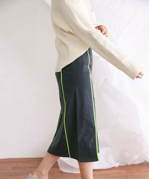 KBF / ケービーエフ スカート | カラーパイピングスカート | 詳細20
