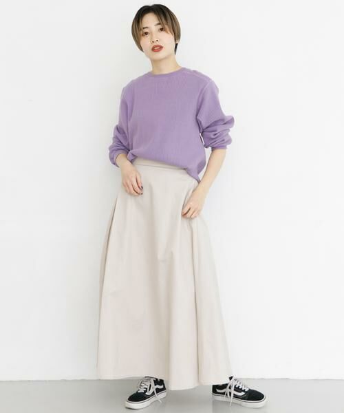 KBF / ケービーエフ スカート | サイドタックボタンフレアスカート | 詳細4