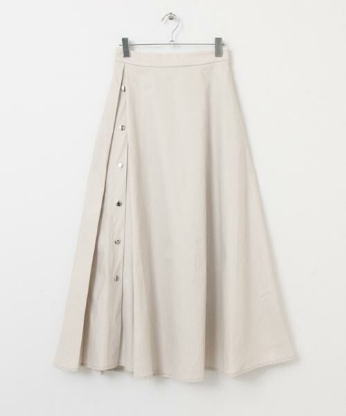 KBF / ケービーエフ スカート | サイドタックボタンフレアスカート | 詳細5