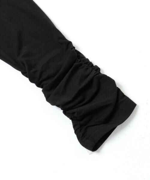 KBF / ケービーエフ Tシャツ | ドレープリボントップス | 詳細17