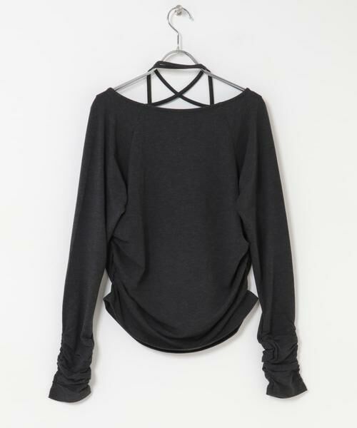 KBF / ケービーエフ Tシャツ | ドレープリボントップス | 詳細26