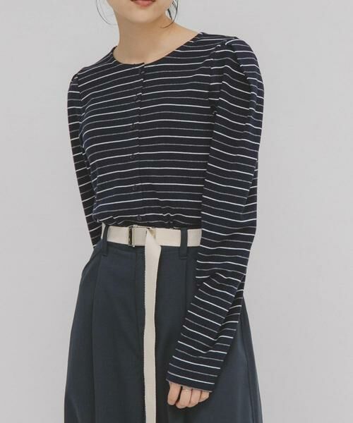 KBF / ケービーエフ カーディガン・ボレロ | 2WAYタックショルダーカーディガン | 詳細9