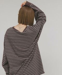 KBF / ケービーエフ Tシャツ | マルチボーダーロンTEE