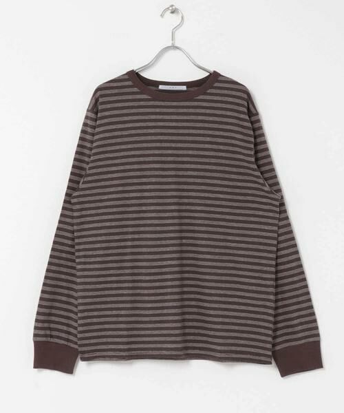 KBF / ケービーエフ Tシャツ | マルチボーダーロンTEE | 詳細7