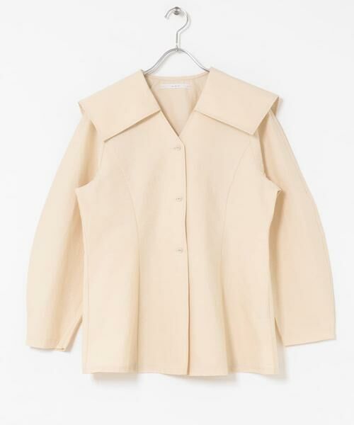 KBF / ケービーエフ シャツ・ブラウス | セーラーカラーシェイプブラウス | 詳細8