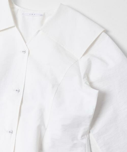 KBF / ケービーエフ シャツ・ブラウス | セーラーカラーシェイプブラウス | 詳細21