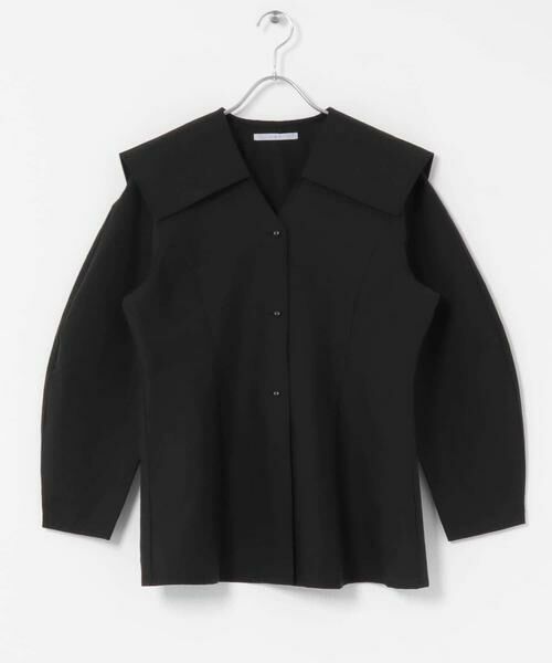 KBF / ケービーエフ シャツ・ブラウス | セーラーカラーシェイプブラウス | 詳細29