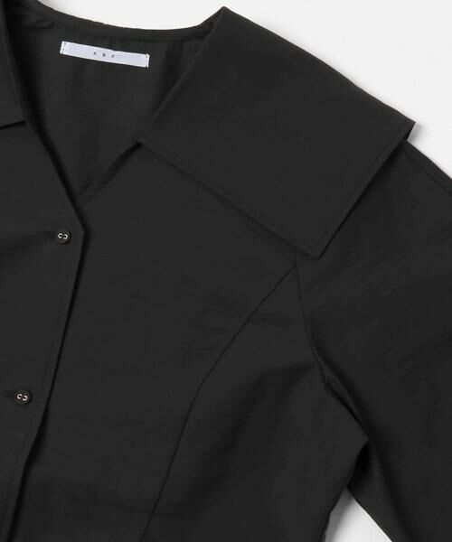 KBF / ケービーエフ シャツ・ブラウス | セーラーカラーシェイプブラウス | 詳細30