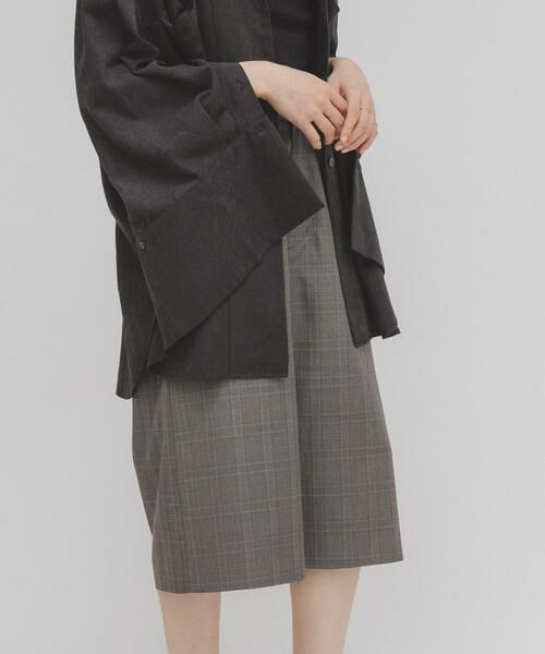 KBF / ケービーエフ ショート・ハーフ・半端丈パンツ | チェックハーフパンツ | 詳細1