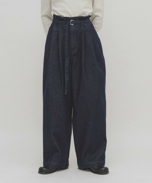 KBF / ケービーエフ デニムパンツ | ベルトSETタックデニム | 詳細1