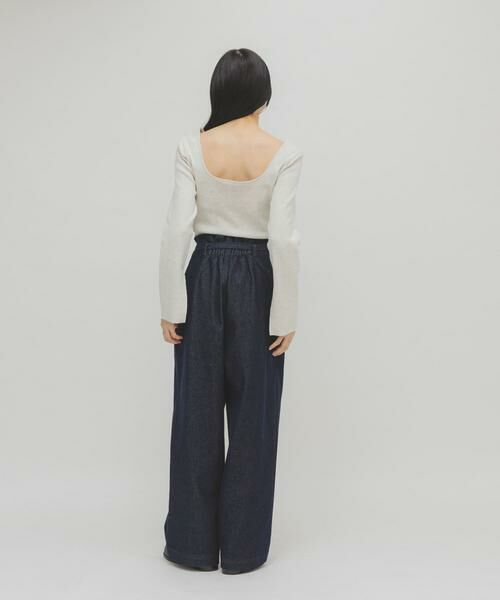KBF / ケービーエフ デニムパンツ | ベルトSETタックデニム | 詳細6