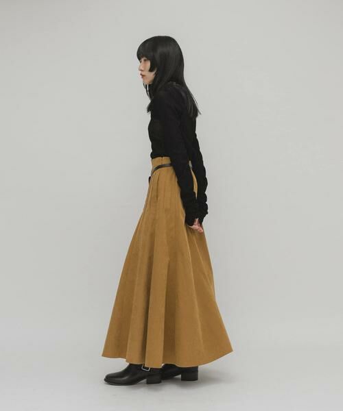 KBF / ケービーエフ スカート | ピンタックフレアスカート | 詳細5