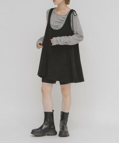 KBF / ケービーエフ ワンピース | 2WAYローフレアミニワンピース