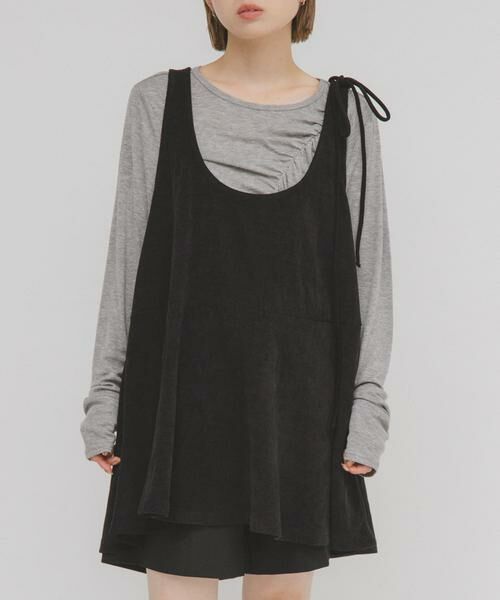 KBF / ケービーエフ ワンピース | 2WAYローフレアミニワンピース | 詳細12