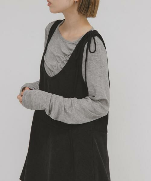 KBF / ケービーエフ ワンピース | 2WAYローフレアミニワンピース | 詳細14