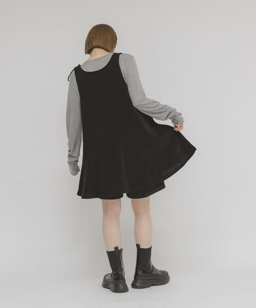 KBF / ケービーエフ ワンピース | 2WAYローフレアミニワンピース | 詳細17