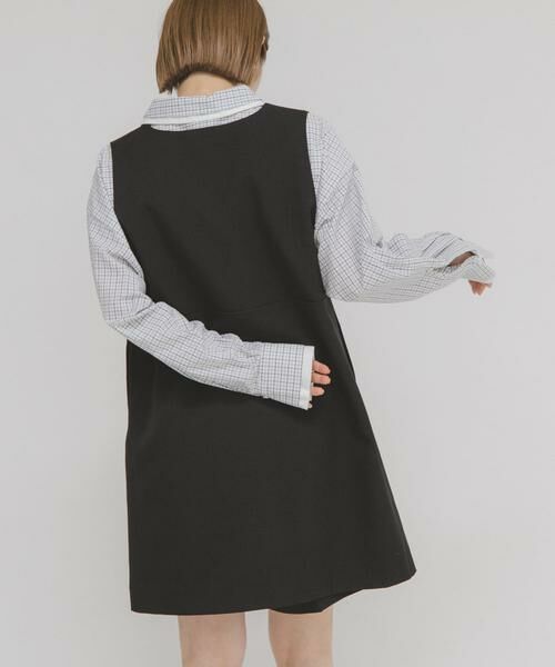 KBF / ケービーエフ ワンピース | Aラインミニジャンパースカート | 詳細15