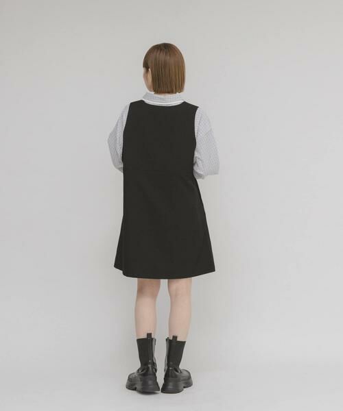KBF / ケービーエフ ワンピース | Aラインミニジャンパースカート | 詳細18