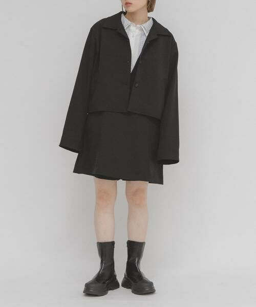 KBF / ケービーエフ ワンピース | Aラインミニジャンパースカート | 詳細19