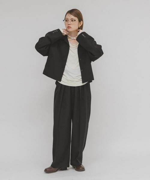 KBF / ケービーエフ その他アウター | コンパクトBOXジャケット | 詳細17