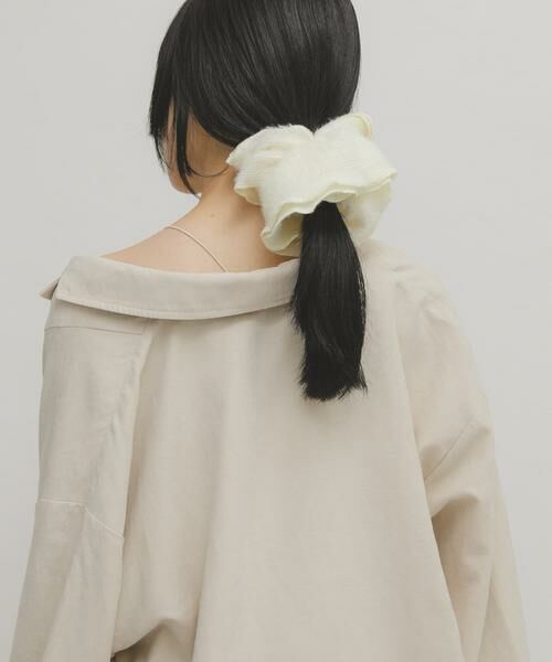 KBF / ケービーエフ ヘアゴム・シュシュ | ダブルフェザーシュシュ | 詳細1