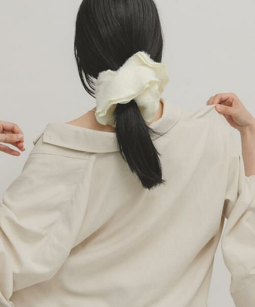 KBF / ケービーエフ ヘアゴム・シュシュ | ダブルフェザーシュシュ | 詳細2