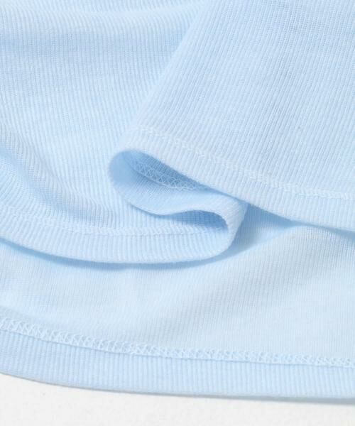 KBF / ケービーエフ Tシャツ | バイカラーレイヤードカットソー | 詳細12